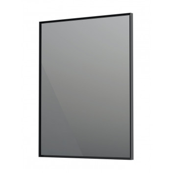 Mirror w ramie Oristo Neo 2, 50cm, hanging, without lighting, black mat