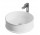 Countertop washbasin ArtCeram Atelier, 44cm, round, without overflow, white