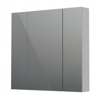 Cabinet górna lustrzana Oristo Neo, 60cm, do akcesoriów, 2 door, profil chrome shine