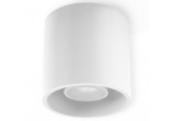 Plafon Sollux Ligthing Orbis 1, 10cm, round, GU10 1x40W, white