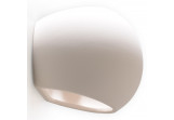 Sconce ceramic Sollux Ligthing Globe, 14,5cm, E27 1x60W, white