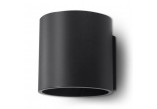 Sconce Sollux Ligthing Orbis 1, 10cm, round, G9 1x40W, black