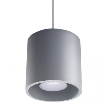 Lampa hanging Sollux Ligthing Orbis 1, 10cm, round, GU10 1x40W, black