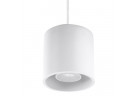 Lampa hanging Sollux Ligthing Orbis 1, 10cm, round, GU10 1x40W, white