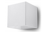 Sconce Sollux Ligthing Quad 1, 10cm, square, G9 1x40W, white