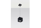 Sconce Sollux Ligthing Quad 1, 10cm, square, G9 1x40W, black
