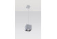 Lampa hanging Sollux Ligthing Quad 1, 10cm, square, GU10 1x40W, black