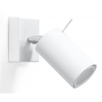 Sconce Sollux Ligthing Feniks 1, 30cm, E27 1x60W, white