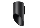 Sconce Sollux Ligthing Penne 20, round, 20cm, GU10 1x40W, black