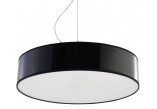 Lampa hanging Sollux Ligthing Arena 45, round, 45cm, E27 3x60W, black