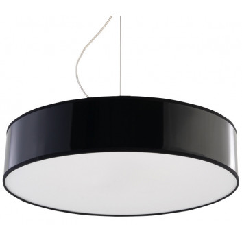 Lampa hanging Sollux Ligthing Arena 35, round, 35cm, E27 2x60W, black