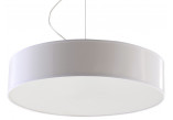 Lampa hanging Sollux Ligthing Arena 45, round, 45cm, E27 3x60W, white