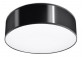 Lampa hanging Sollux Ligthing Arena 35, round, 35cm, E27 2x60W, black