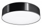 Plafon Sollux Ligthing Arena 45, round, 45cm, E27 3x60W, black