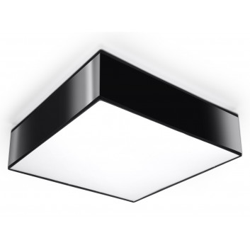 Lampa hanging Sollux Ligthing Horus 45, square, 45cm, E27 2x60W, black