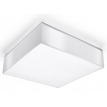 Plafon Sollux Ligthing Horus 35, square, 35cm, E27 2x60W, szary