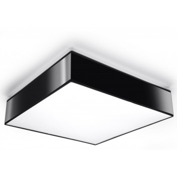 Plafon Sollux Ligthing Horus 35, square, 35cm, E27 2x60W, black