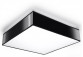 Plafon Sollux Ligthing Horus 35, square, 35cm, E27 2x60W, black