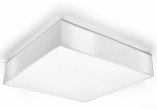 Plafon Sollux Ligthing Horus 45, square, 45cm, E27 3x60W, szary