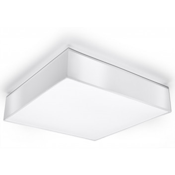 Plafon Sollux Ligthing Horus 45, square, 45cm, E27 3x60W, szary