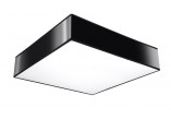 Plafon Sollux Ligthing Horus 45, square, 45cm, E27 3x60W, black