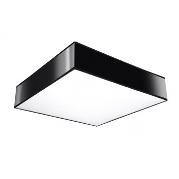 Plafon Sollux Ligthing Horus 45, square, 45cm, E27 3x60W, black