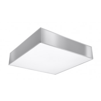 Plafon Sollux Ligthing Horus 25, square, 25cm, E27 1x60W, black