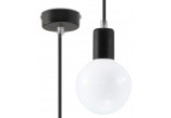 Lampa hanging Sollux Ligthing Edison, 8cm, E27 1x60W, white
