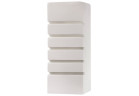 Sconce ceramic Sollux Ligthing Samir, 25cm, E27 1x60W, white