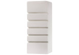 Sconce ceramic Sollux Ligthing Oskar, 33cm, E27 1x60W, white