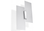 Sconce Sollux Ligthing Massimo, 28cm, G9 2x40W, chrome/white