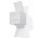 Sconce Sollux Ligthing Loreto, 10x30cm, G9 1x40W, white
