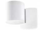 Plafon Sollux Ligthing Vici, 10cm, round, G9 1x40W, white