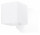 Sconce Sollux Ligthing Rico, 10cm, square, G9 1x40W, white