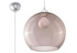 Lampa hanging Sollux Ligthing Ball, 30cm, E27 1x60W, szampański