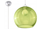 Lampa hanging Sollux Ligthing Ball, 30cm, E27 1x60W, green