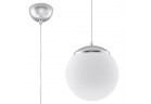 Lampa hanging Sollux Ligthing Ugo 20, 20cm, E27 1x60W, white