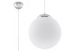 Lampa hanging Sollux Ligthing Ugo 30, 30cm, E27 1x60W, white