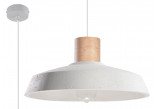 Lampa hanging Sollux Ligthing Damaso, 28cm, beton, E27 1x60W, szary