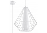 Lampa hanging Sollux Ligthing Celta, 25cm, E27 1x60W, white