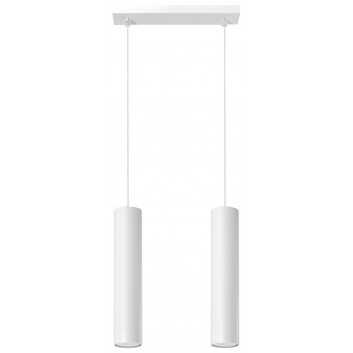 Lampa hanging Sollux Ligthing Lagos 1, 8cm, GU10 1x40W, white