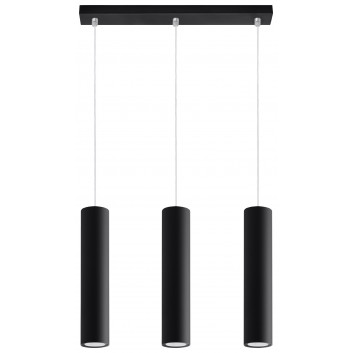 Lampa hanging Sollux Ligthing Lagos 3, 45cm, GU10 3x40W, white