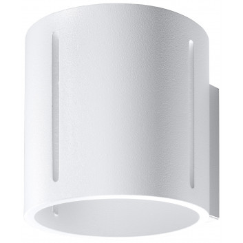 Sconce Sollux Ligthing Celia, 42cm, E27, 2x60W, chrome/white