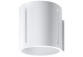 Sconce Sollux Ligthing Celia, 42cm, E27, 2x60W, chrome/white