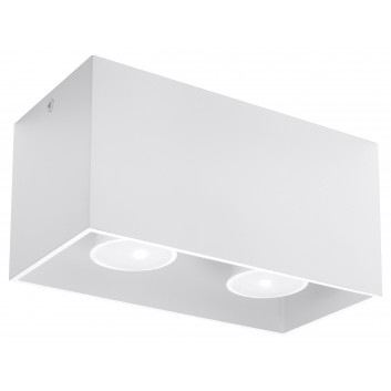 Sconce Sollux Ligthing Frost, 42cm, G9 2x40W, white
