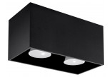 Plafon Sollux Ligthing Quad Maxi, 20cm, GU10 2x6W LED, white