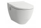 Toaleta myjąca Laufen Cleanet Riva, wall-hung, 60x35,5cm, bezrantowa, soft-close WC seat, white 