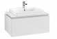 Cabinet vanity Villeroy & Boch Legato, 80x55cm, 2 szuflady, white shine