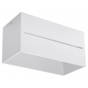 Plafon Sollux Ligthing Quad Maxi, 20cm, GU10 2x6W LED, white