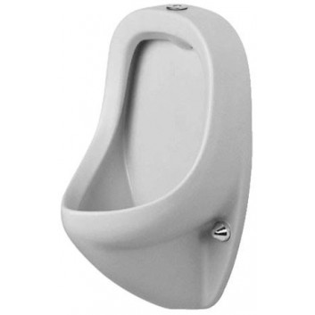 Urinal Duravit Ben, wall hung, 37x35mm, drain pionowy lub poziomy, top inlet, bez muchy, white